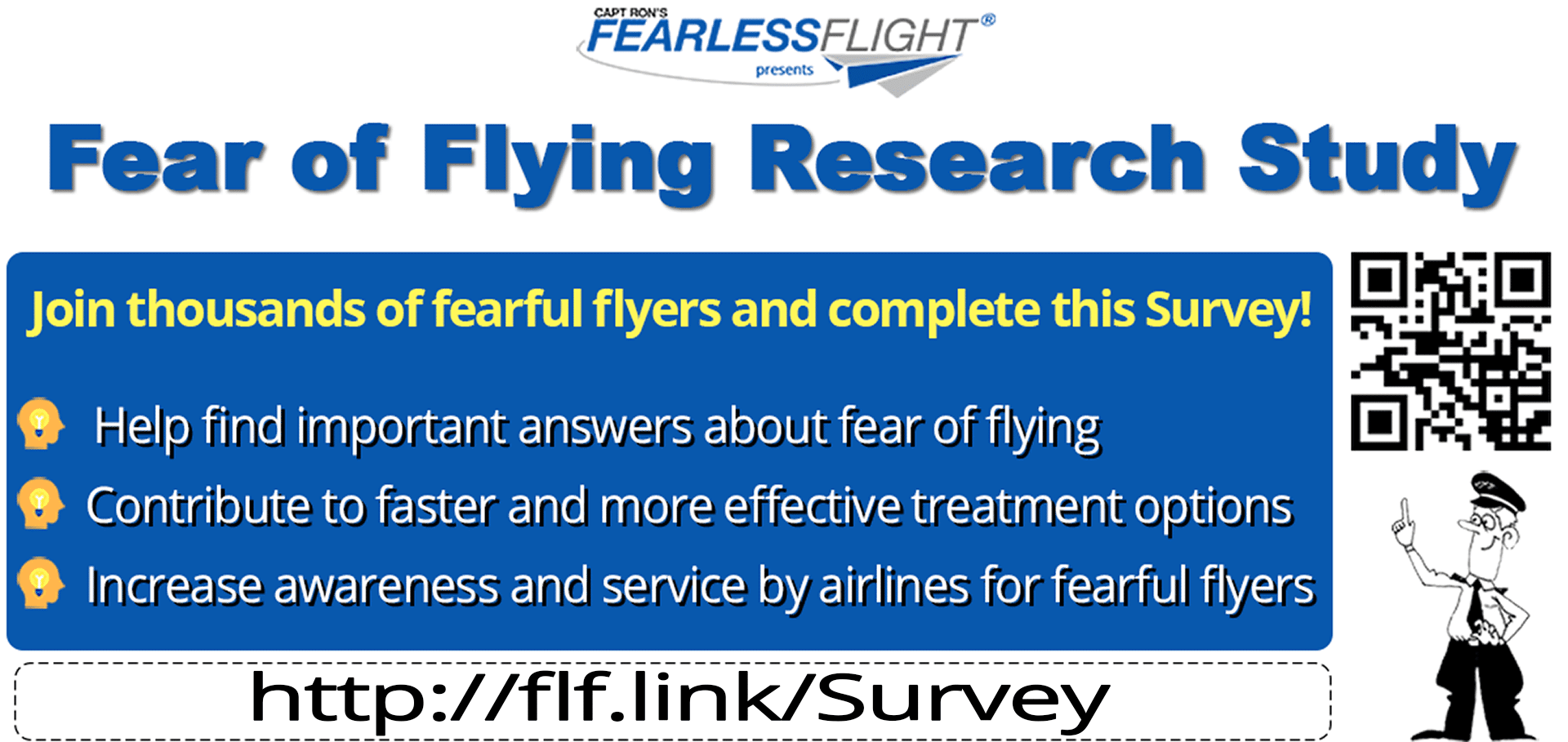 World's largest Fear of Flying Research Study